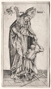 Saint Martin - Israhel van Meckenem