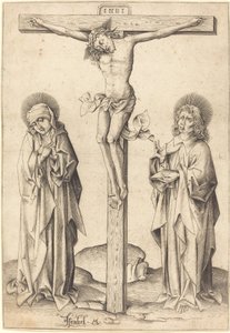 Crucifixion - Israhel van Meckenem