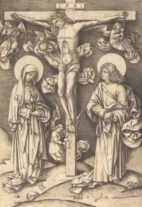 La Crucifixion - Israhel van Meckenem
