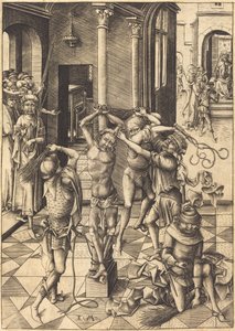 Flagellation - Israhel van Meckenem