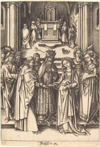 Le Mariage de la Vierge, vers 1490-1500