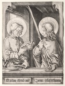 Les Douze Apôtres aux fenêtres gothiques : Saint Matthias et Saint Judas Thaddaeus