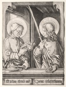 Les Douze Apôtres aux fenêtres gothiques : Saint Matthias et Saint Judas Thaddaeus