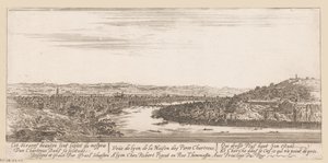 Vue de Lyon depuis le monastère chartreux
