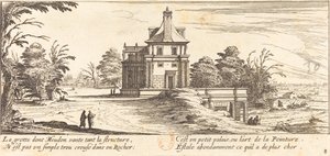 La Grotte de Meudon - Israël Silvestre