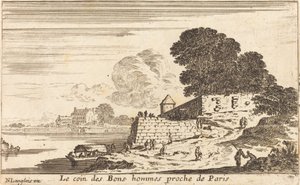 Le coin des Bons hommes proche de Paris - Israël Silvestre