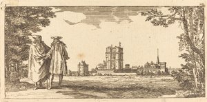 Plan général du Château et petit Parc de Vincennes - Israël Silvestre