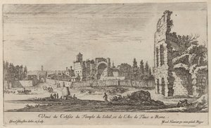 Vue du Colisée, du Temple du Soleil et de l