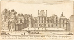 Vue de Berny à Deux Lieues de Paris sur le Chemin d