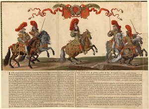 Grande cavalcade donnée à Paris en 1662, 1670