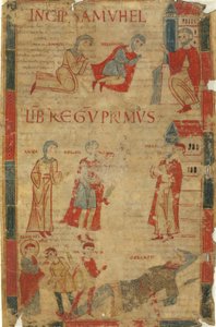 Quatre scènes du premier livre de Samuel - Italian 11th Century
