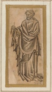 Apôtre debout - Italian 15th Century