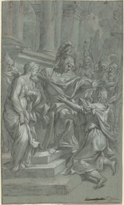 Scipion rendant sa captive à son amant - Italian 17th Century