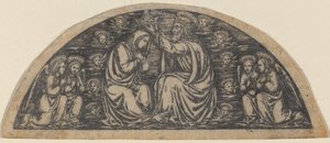Couronnement de la Vierge - Italian 18th or 19th Century