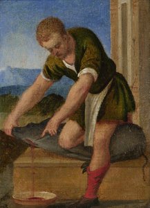Les Travaux des Mois : Décembre, vers 1580 - Italian Master