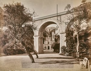 Album "Gênes et Pise": Chapelle Sainte Dévote à Monaco, vers 1880-90 (photo n/b) - Italian Photographer
