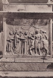 Ara Del Tempio Di Mercurio Di Vespasiano, Autel du temple de Mercure ou de Vespasien - Italian Photographer