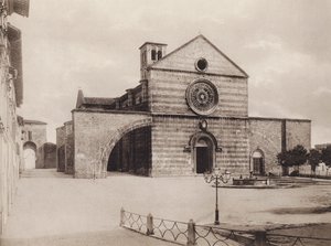 Assise : Église et couvent de Sainte Claire, Filippo da Campello - Italian Photographer
