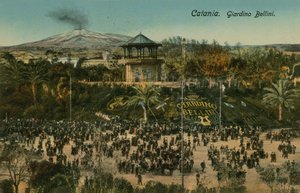 Jardin Bellini, Catane, Sicile