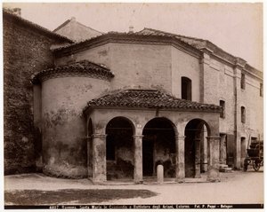 Église de Sainte-Marie-in-Cosmedin ou Baptistère des Ariens, Ravenne, Émilie-Romagne, Italie, photographie par Pietro Poppi - Italian Photographer
