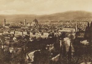 Florence : Panorama de Florence vu de S Miniato al Monte - Italian Photographer