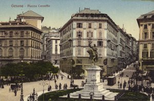 Gênes, Piazza Corvetto - Italian Photographer