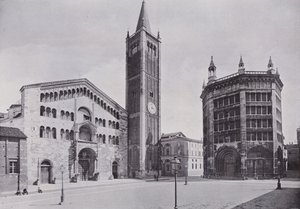 Italie : Parme, cathédrale et baptistère - Italian Photographer