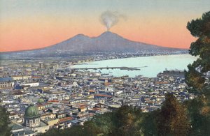 Naples, Italie, Vésuve