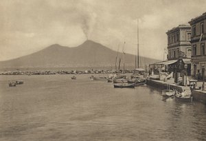 Naples : S Lucia Col Vesuvio - Italian Photographer