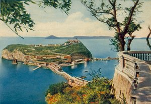 Napoli / Naples : Nisida (photo en couleur)