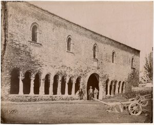 Palazzo della Ragione, abbaye de Pomposa, Émilie-Romagne, Italie, photographie de Luigi Ricci - Italian Photographer