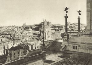 Panorama depuis le monument à Victor Emmanuel