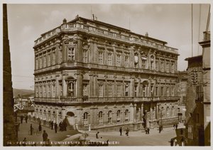 Pérouse, Université pour étrangers, vers 1920