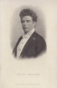 Pietro Mascagni, compositeur italien de l
