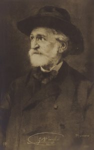Portrait de Giuseppe Verdi - Italian Photographer