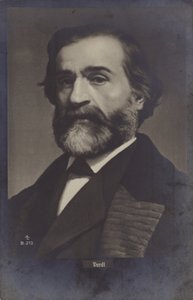 Portrait de Giuseppe Verdi - Italian Photographer