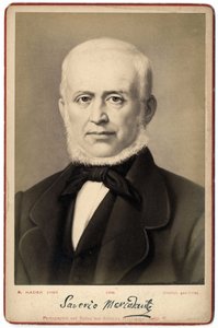 Portrait de Saverio Mercadante (1795-1870), compositeur italien - Italian Photographer