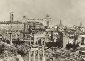 Forum romain, panorama - Italian Photographer