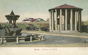 Rome, Italie, Temple de Vesta
