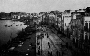 Tarente, Vieille ville, Panorama (photo n/b) - Italian Photographer