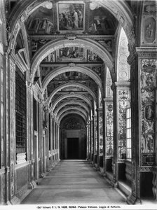 La Loggia de Raphaël, Palais du Vatican, Cité du Vatican (photo n/b) - Italian Photographer