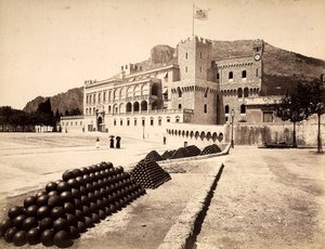 Le Palais du Prince à Montecarlo, dans la Principauté de Monaco - Italian Photographer