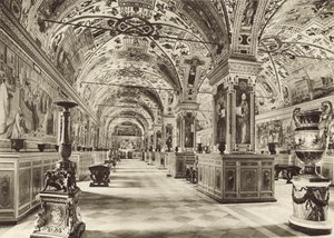 Bibliothèque du Vatican, Première Salle - Italian Photographer