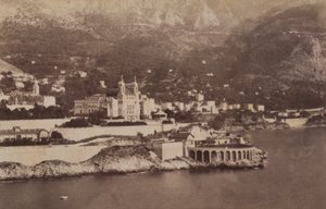 Le golfe de Montecarlo, 07/1887 (photo n/b) - Italian Photographer