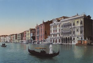 Venise, Grand Canal, Palais Ca d