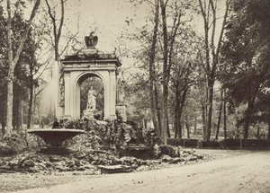Villa Borghèse, la fontaine