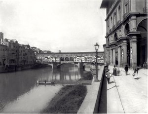 Ponte Vecchio et la façade de la Galerie des Offices - Italian Photographer Italian Photographer