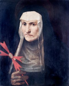Une nonne sainte - Italian School