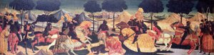 Un tournoi, École florentine - Italian School
