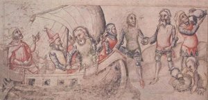 Add 15477 fol.2v Jason part pour son voyage, de 